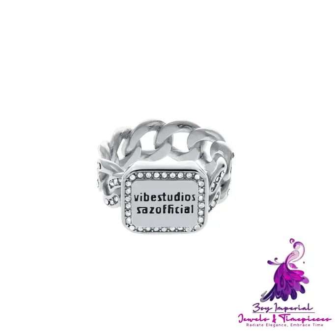 Hip Hop Cuban Diamond Ring