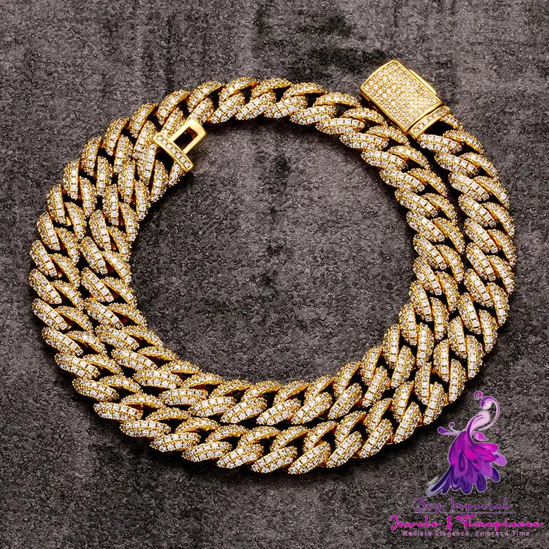 Zircon Cuban Chain