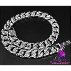 Diamond Cuban Chain Bracelet