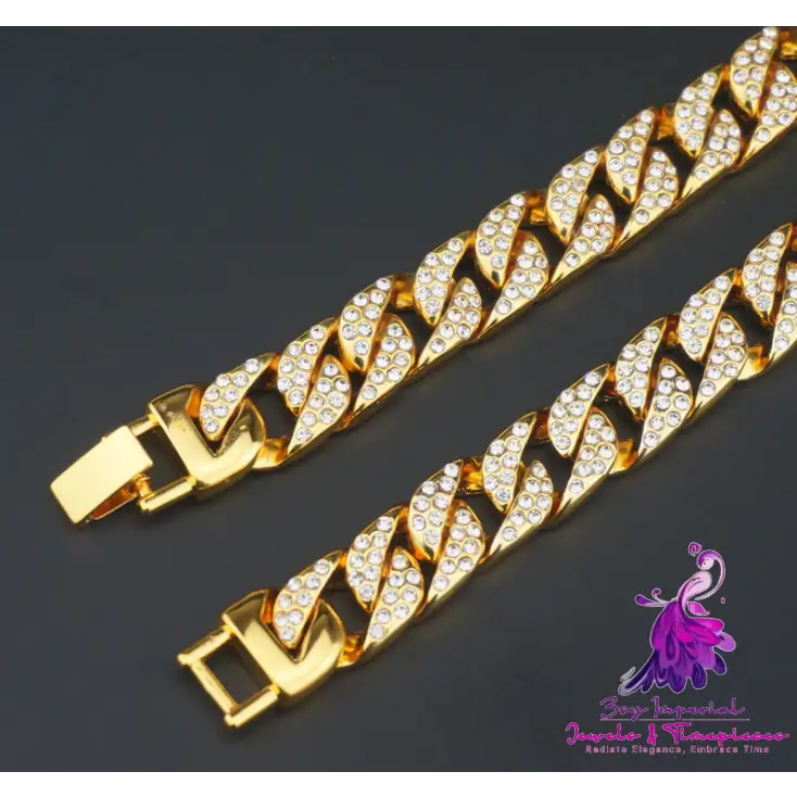 Diamond Cuban Chain Bracelet