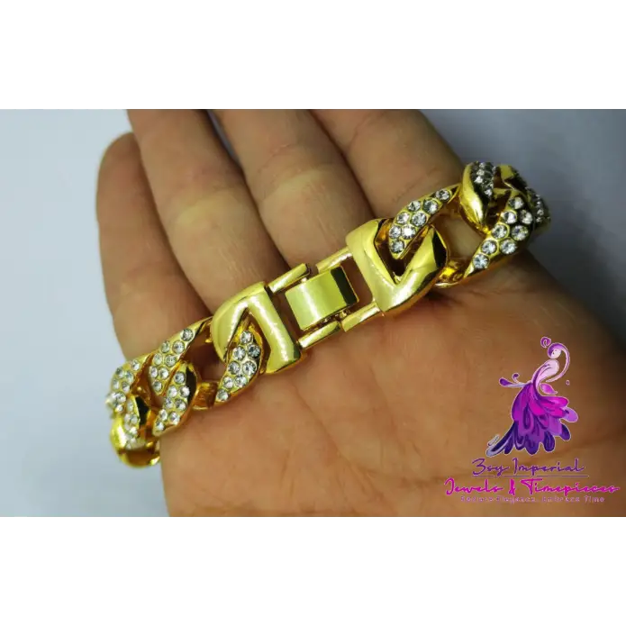 Diamond Cuban Chain Bracelet