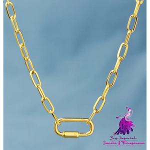 18K Gold Plated Double Layer Cuban Chain