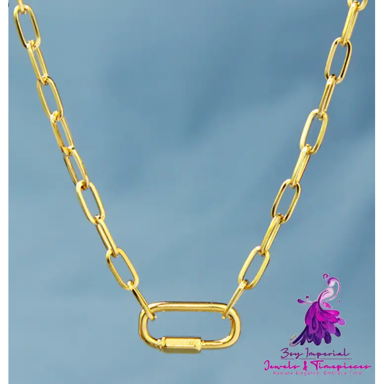 18K Gold Plated Double Layer Cuban Chain