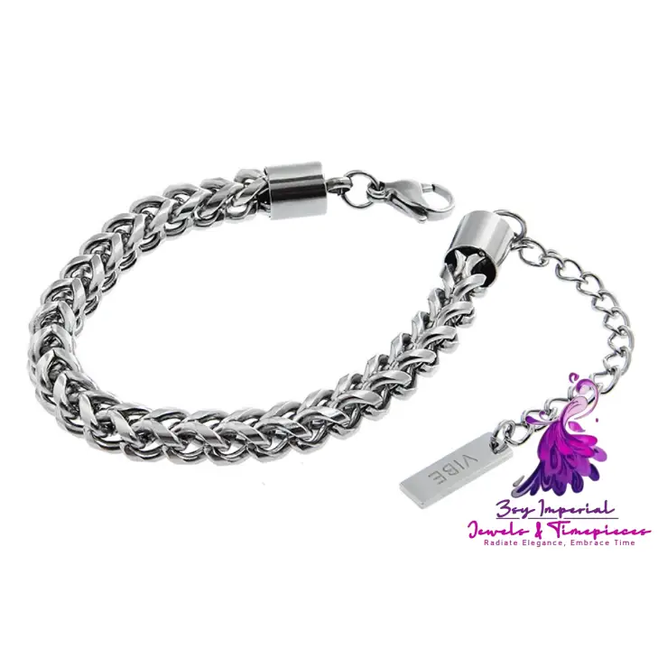 Cuban Chain Bracelet Thick Hip Hop