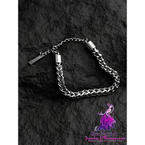 Cuban Chain Bracelet Thick Hip Hop