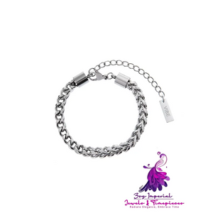 Cuban Chain Bracelet Thick Hip Hop