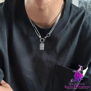 Men’s Spliced Cuban Hip Hop Necklace