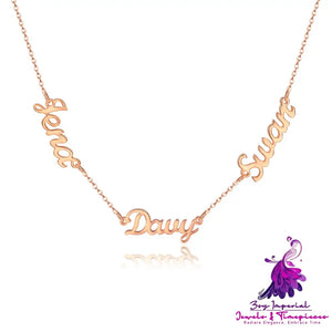 Custom Name Necklace