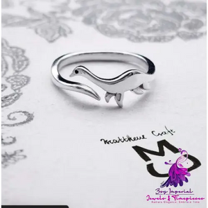 Cute Dinosaur Shape Jewelry For Women Fashion Ring