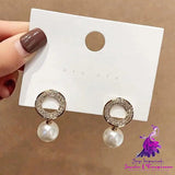 Fashion Pearl Cute Female Earrings