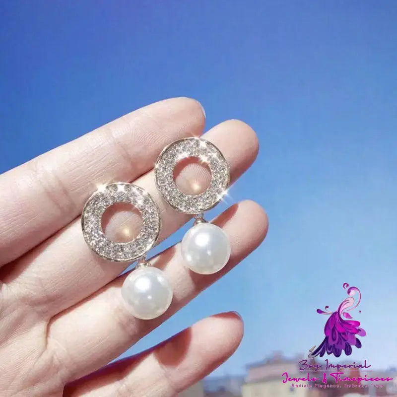 Fashion Pearl Cute Female Earrings