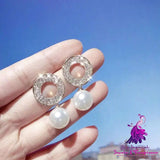 Fashion Pearl Cute Female Earrings