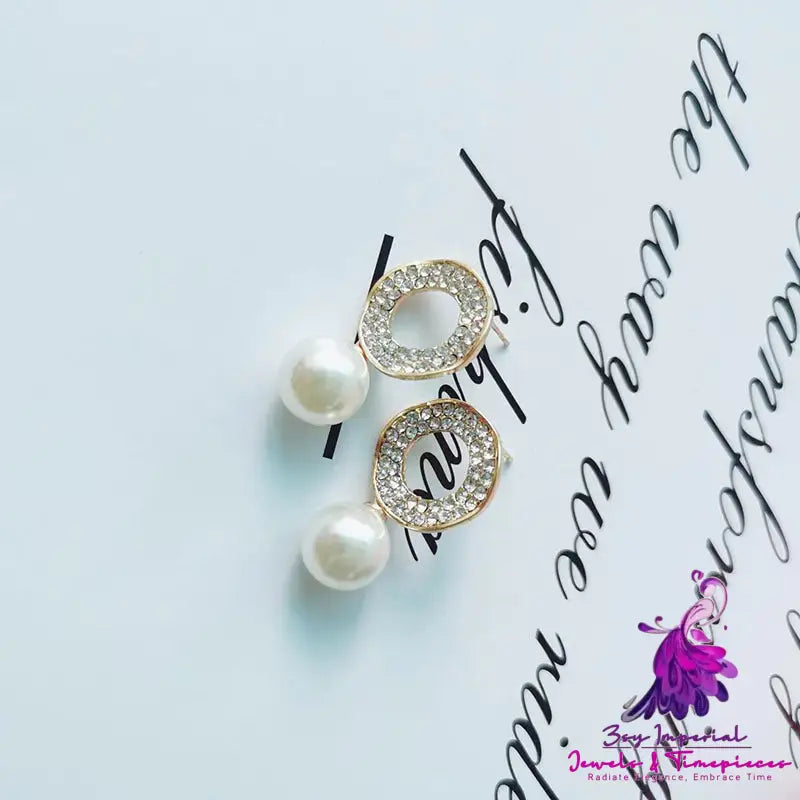 Fashion Pearl Cute Female Earrings