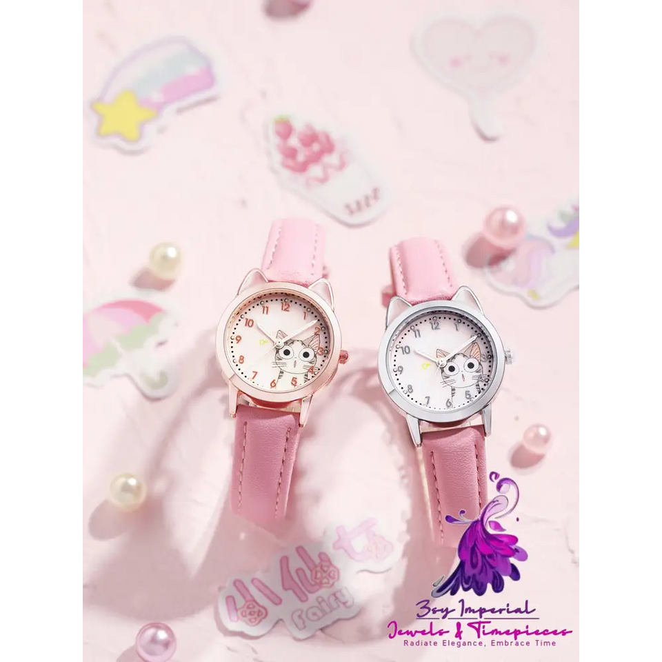 Cute Girl’s Waterproof Watch