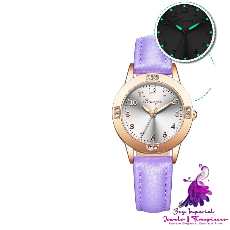 Cute Girl’s Waterproof Watch