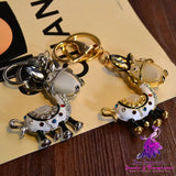 Ladies Small Cute Little Donkey Keychain