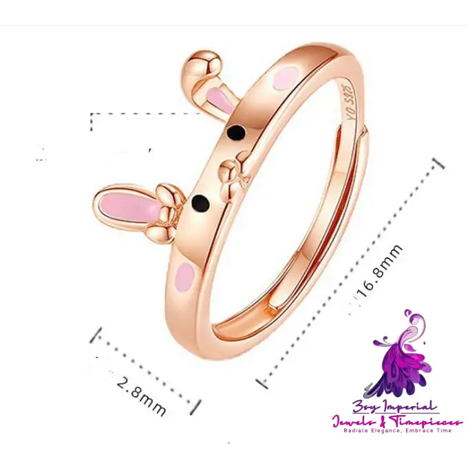 Cute Rabbit Women’s Ring