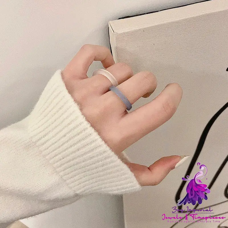 Cute Heart Index Finger Ring