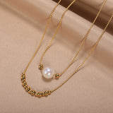 Ins Pearl Clavicle Chain Necklace