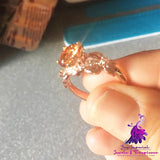 Micro Diamond Bow Ring