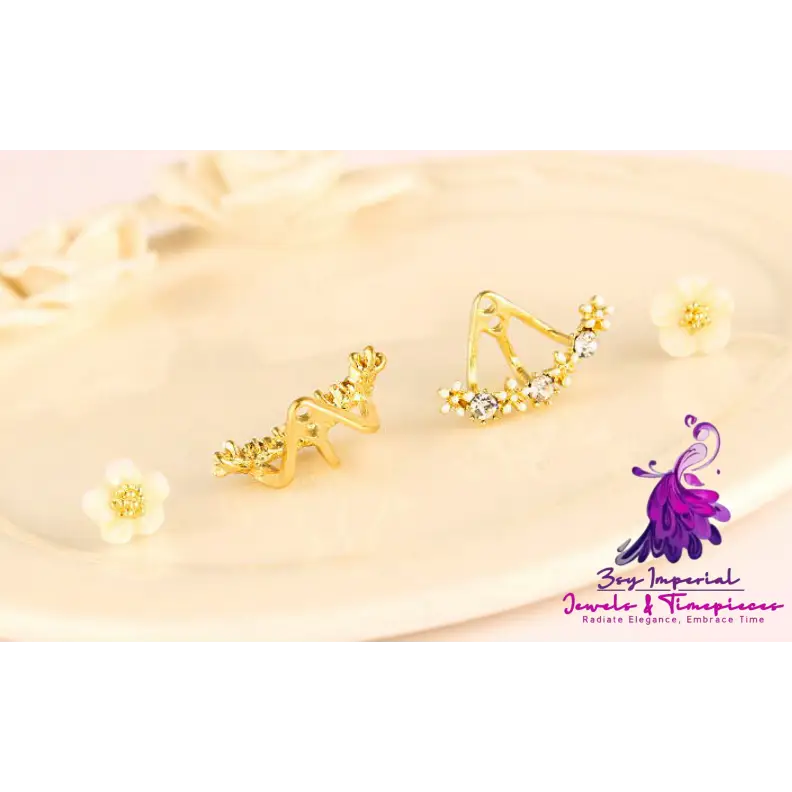 S925 Silver Daisy Earrings