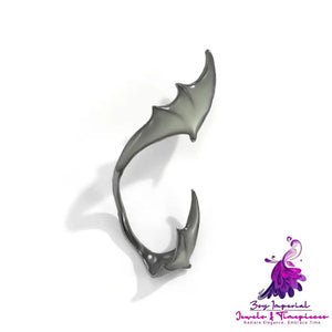 Dark Wind Halloween Single Wing Earrings