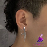 Darts Pointed Teeth Earrings