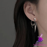 Darts Pointed Teeth Earrings