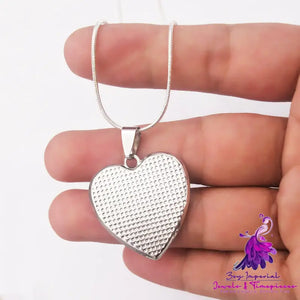 Daughter Love Mom Heart Necklace