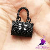 Dollhouse Miniature Metal Bag Accessories Decorative