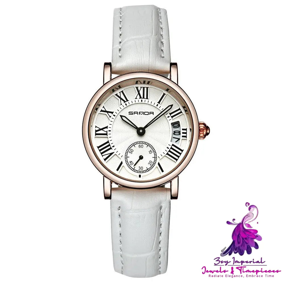 Waterproof Delicate Belt Women’s Watch