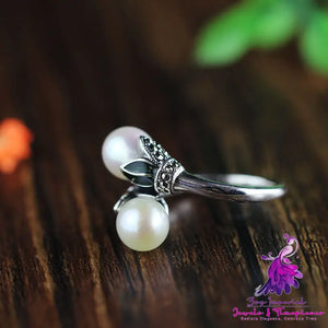 Freshwater Pearl Silver Ring