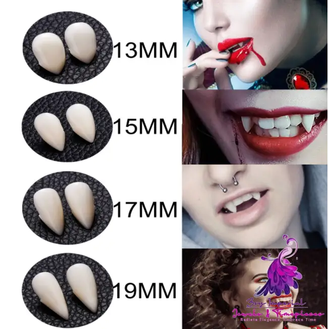 Dentures Vampire Fangs Zombie Teeth