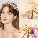 Design Handmade Pearls Headband