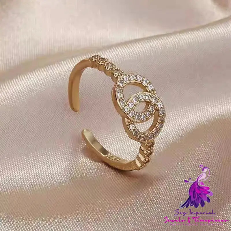 High-grade Light Luxury Minority Design Ring