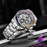 Transparent Dial Men’s Mechanical Watch