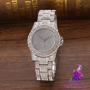 Sky Star Diamond Alloy Steel Band Watch