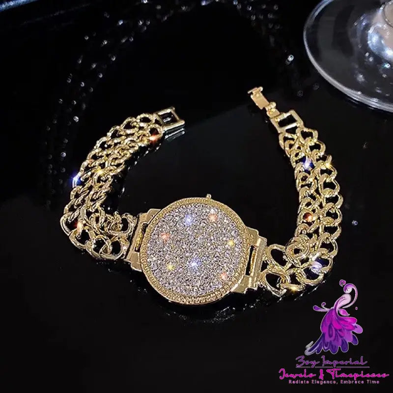 Luxury Diamond Bracelet Watch