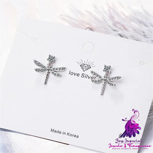 Dragonfly Diamond Earrings