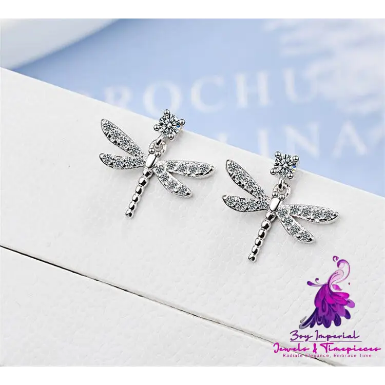 Dragonfly Diamond Earrings