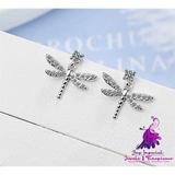 Dragonfly Diamond Earrings