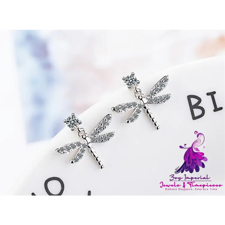 Dragonfly Diamond Earrings