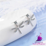 Dragonfly Diamond Earrings