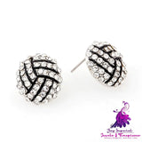 Fashion Diamond Stud Earrings