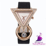 Triangle Dial Diamond Women’s Watch