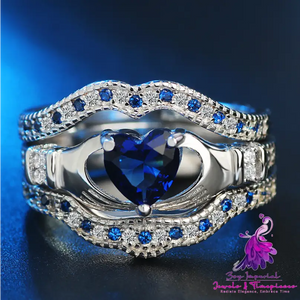 Exaggerated Love Diamond Ring