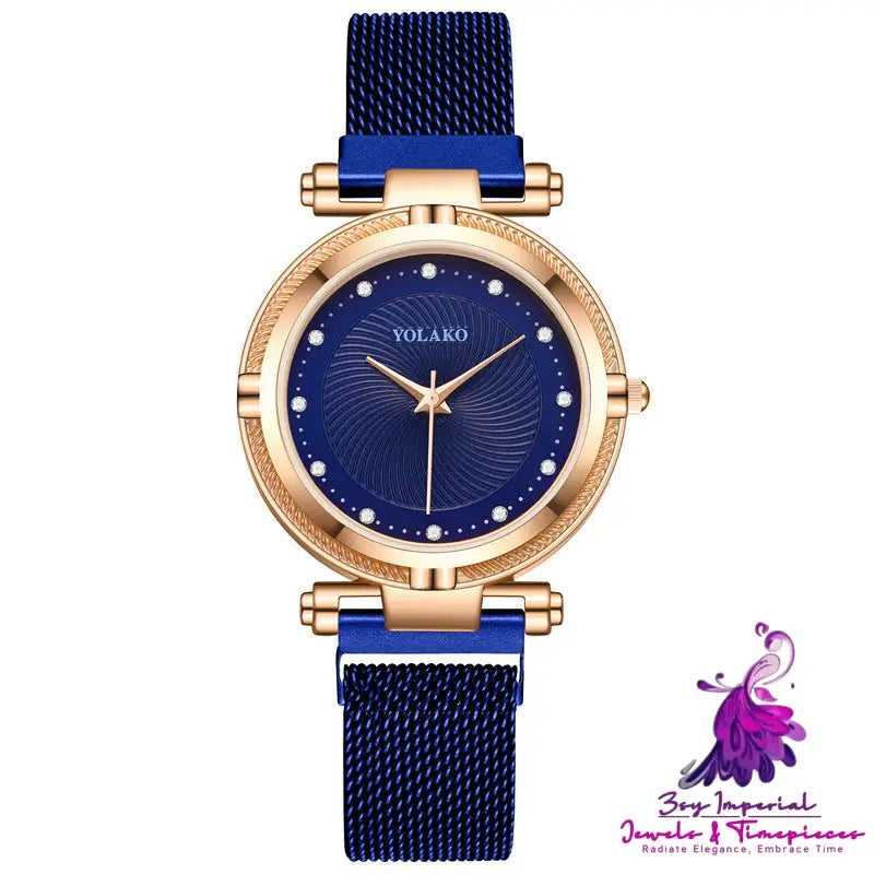 Diamond Women’s Lazy Magnet Wrist Watch