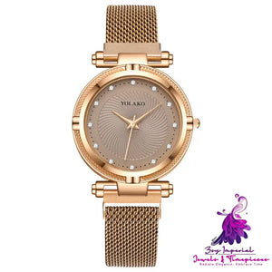 Diamond Women’s Lazy Magnet Wrist Watch