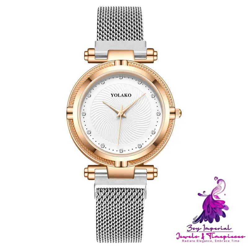 Diamond Women’s Lazy Magnet Wrist Watch