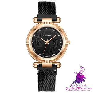 Diamond Women’s Lazy Magnet Wrist Watch